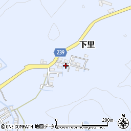 和歌山県東牟婁郡那智勝浦町下里1759周辺の地図