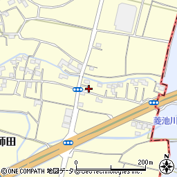 高知県高知市布師田497周辺の地図