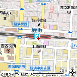福岡銀行姪浜駅 ＡＴＭ周辺の地図