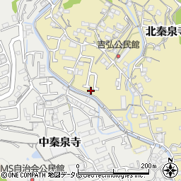 高知県高知市北秦泉寺219-11周辺の地図