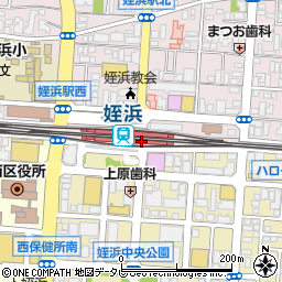 福岡金文堂姪浜店周辺の地図