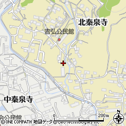 高知県高知市北秦泉寺213-1周辺の地図