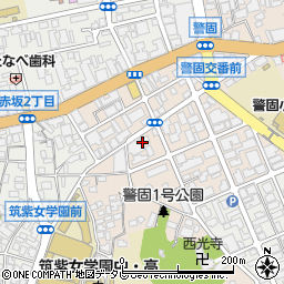 銀座ロッソ福岡店周辺の地図