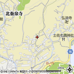 高知県高知市北秦泉寺694周辺の地図