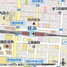 セブンイレブン福岡市地下鉄姪浜駅店周辺の地図