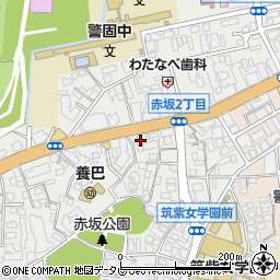 ファディー（ＦＵＲＤＩ）福岡赤坂けやき通り周辺の地図