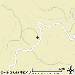 愛媛県喜多郡内子町日野川1949周辺の地図