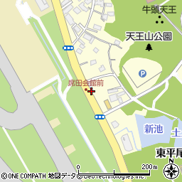 天ぷらひらお 本店周辺の地図