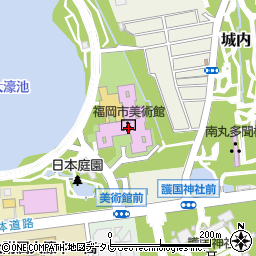 福岡県福岡市中央区大濠公園1-6周辺の地図