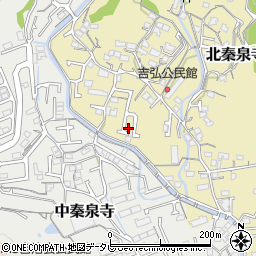 高知県高知市北秦泉寺219-5周辺の地図