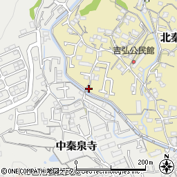 高知県高知市北秦泉寺224-2周辺の地図