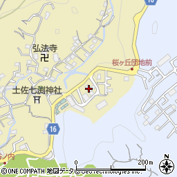 高知県高知市北秦泉寺758-9周辺の地図