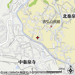 高知県高知市北秦泉寺221-17周辺の地図
