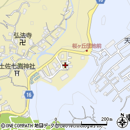 高知県高知市北秦泉寺771-37周辺の地図