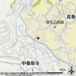 高知県高知市北秦泉寺224周辺の地図