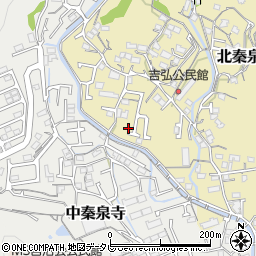 高知県高知市北秦泉寺221-4周辺の地図