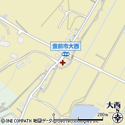 福岡県豊前市大西62周辺の地図