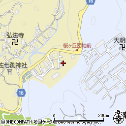 高知県高知市北秦泉寺771-42周辺の地図