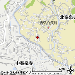 高知県高知市北秦泉寺219周辺の地図