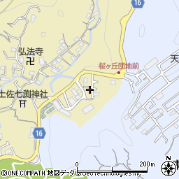 高知県高知市北秦泉寺771-58周辺の地図