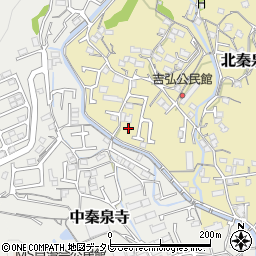 高知県高知市北秦泉寺222周辺の地図