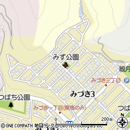 みかづき1号公園周辺の地図