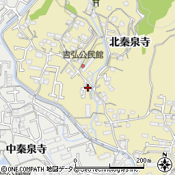 高知県高知市北秦泉寺213周辺の地図