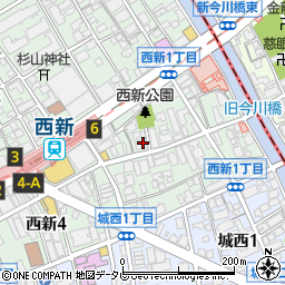新光産業株式会社　福岡営業所周辺の地図