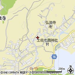 高知県高知市北秦泉寺720-13周辺の地図