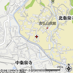 高知県高知市北秦泉寺219-4周辺の地図