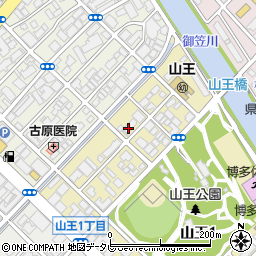 山王パークサイドビル周辺の地図