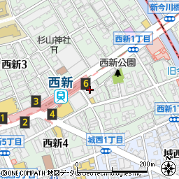 日本気象協会（一般財団法人）　九州支社周辺の地図