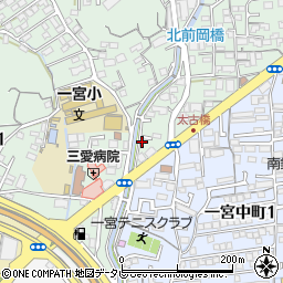 株式会社セキュリティ高知周辺の地図