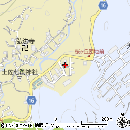 高知県高知市北秦泉寺771-32周辺の地図