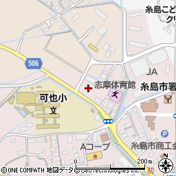 ファミリーマート志摩可也小学校前店周辺の地図