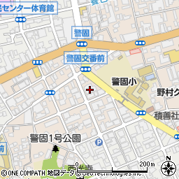 福岡　ゆうゆう保育園周辺の地図