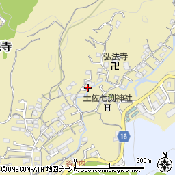 高知県高知市北秦泉寺720-12周辺の地図
