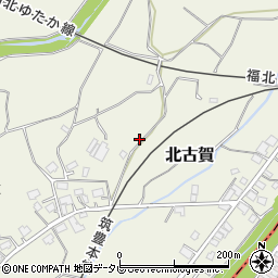 福岡県飯塚市北古賀110周辺の地図