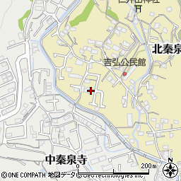 高知県高知市北秦泉寺221-14周辺の地図