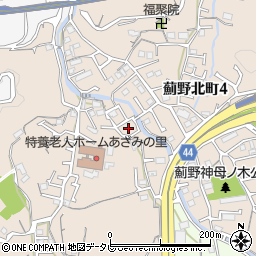 高知県高知市薊野北町2丁目28周辺の地図