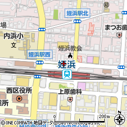 姪浜駅北口周辺の地図