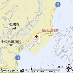 高知県高知市北秦泉寺771-10周辺の地図