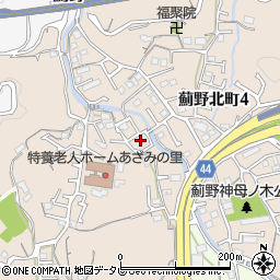 高知県高知市薊野北町2丁目28-6周辺の地図