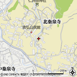 高知県高知市北秦泉寺174-5周辺の地図