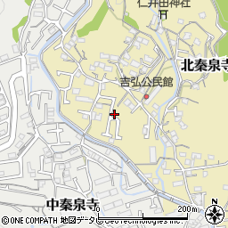 高知県高知市北秦泉寺219-9周辺の地図