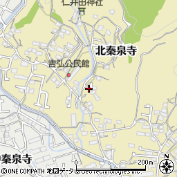 高知県高知市北秦泉寺174-4周辺の地図