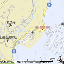 高知県高知市北秦泉寺771-9周辺の地図