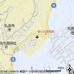 高知県高知市北秦泉寺771-65周辺の地図