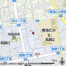 雨漏り修理の緊急隊・福岡周辺の地図