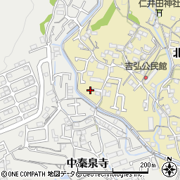 高知県高知市北秦泉寺229-7周辺の地図